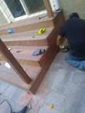Wood deck